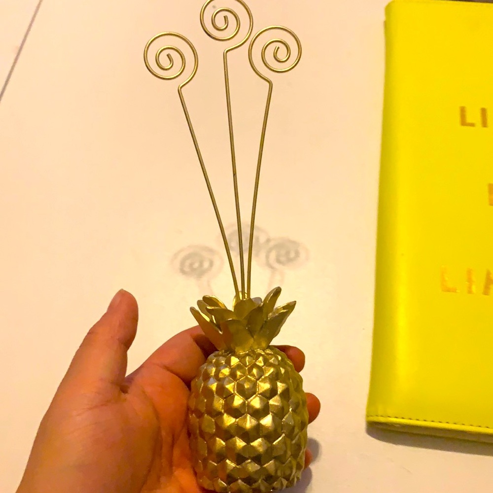 Pineapple Photo Holder